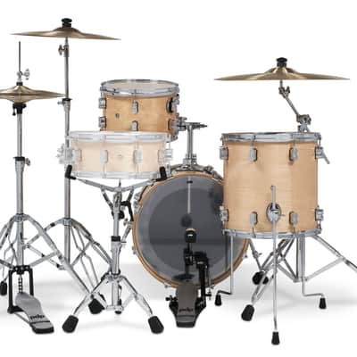 PDP Concept Maple Series 3-Piece Bop Shell Pack - Natural Lacquer image 6