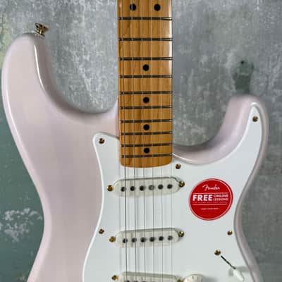 Squier Classic Vibe '50s Stratocaster - White Blonde with Gold Hardware image 4