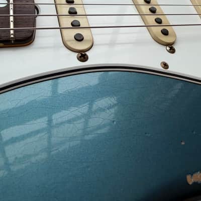 2026 Fender Custom Shop Stratocaster Pro W25 Relic - Aged Lake Placid Blue image 13