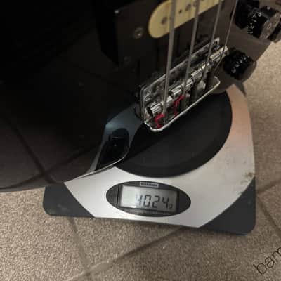 1982 EKO BB 55 Bass - Version 1017 - All Black with Matching Headstock image 15