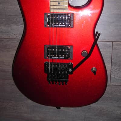 2008 USA Charvel Pro Mod San Dimas Style 1 HH FR Red Sparkle with Case image 10