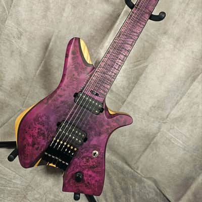 Valravn Huginn 7 2023 Purple Burl Neck-thru image 2