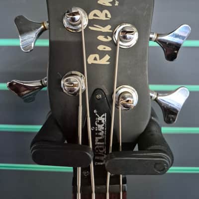 Warwick Rockbass Streamer Standard Trans Red 2002 Electric Bass image 9