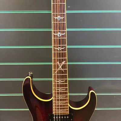 Washburn X-50 Quilted Wine Burst 2004 Electric Guitar image 5