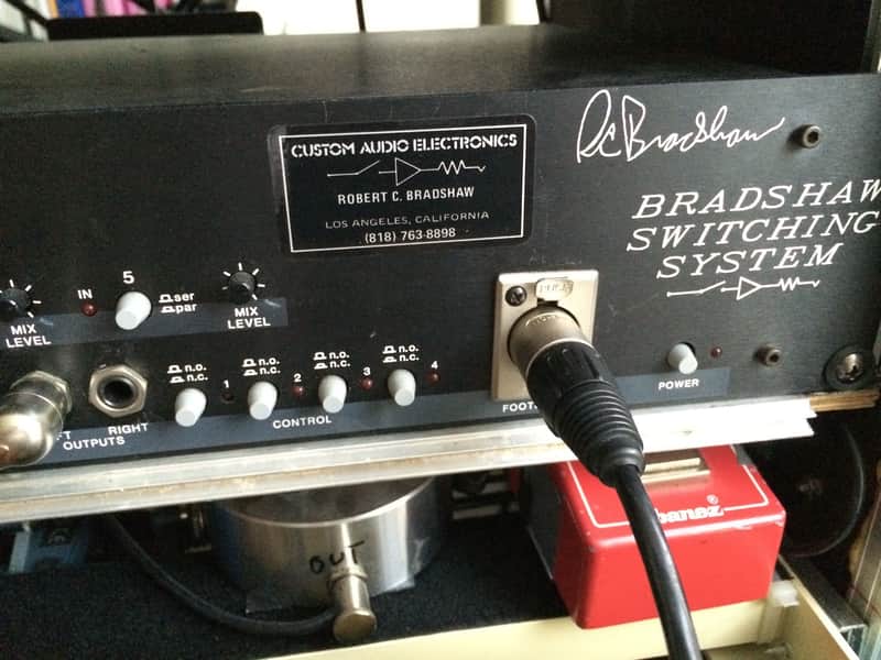 Bradshaw/rocktron RSB12 with foot controller, 90s Black image 1