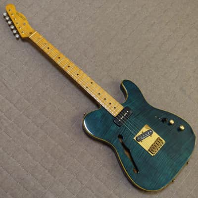 Schecter Thinline Flame Maple Top Semi Hollow Electric Guitar image 2