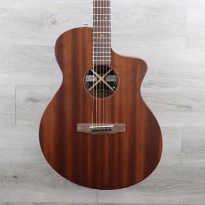 Martin Road Series SC-10E Modern Sapele 2026 Dark Mahogany Acoustic Electric Guitar With Gig Bag and Tuner! image 1