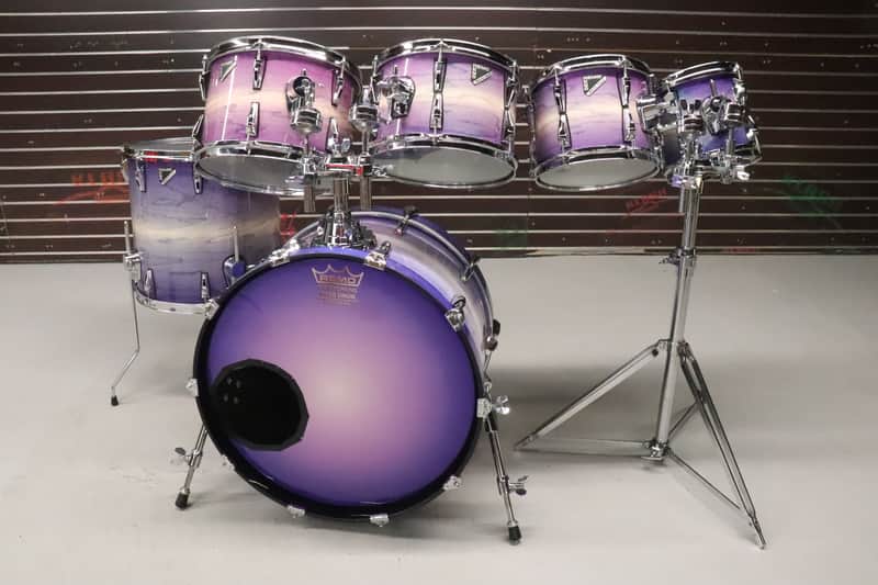 Remo 6pc Mastertouch Drum Kit Set 22/16/13/12/10/8" image 1