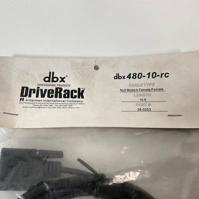dbx DriveRack RS-232 PC Remote Cable 480-10-RC image 3