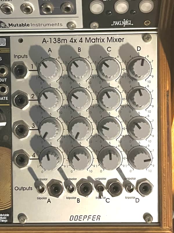Doepfer A-138m 4x4 Matrix Mixer