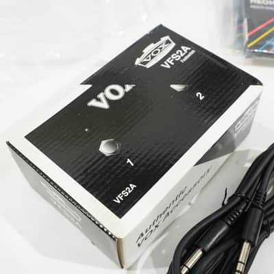 Vox VFS-2A Dual Footswitch for AC15/AC30 Amps – Reverb / Tremolo Switch with LEDs image 1