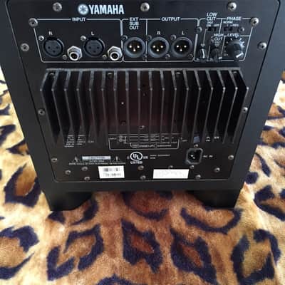 Yamaha HS10W Powered 120W 8" Studio Subwoofer image 3