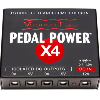 Voodoo Lab Pedal Power X4 Compact Isolated DC Pedalboard Power Supply 9v 12v - Free Shipping to USA image 3