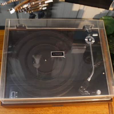 RARE!! Pioneer SPL-100 Vintage Turntable with Shure M55EM Cart & New Elliptical Stylus! image 8