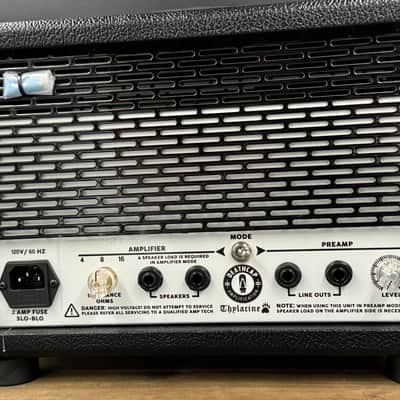 ON SALE! Death Cap Amps - Thylacine (Model T Tube Guitar Amp & Preamp) 2024 - Black Tolex image 8