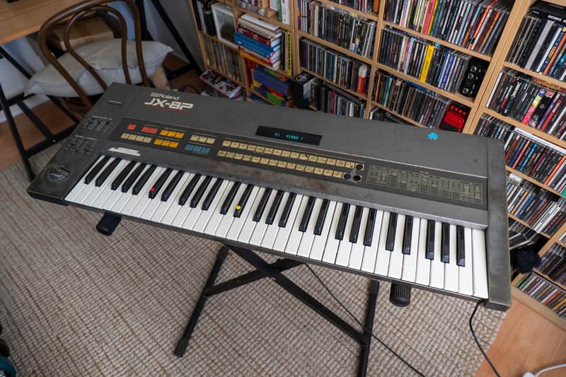 Roland JX-8P 61-Key Polyphonic Synthesizer 1984 image 1
