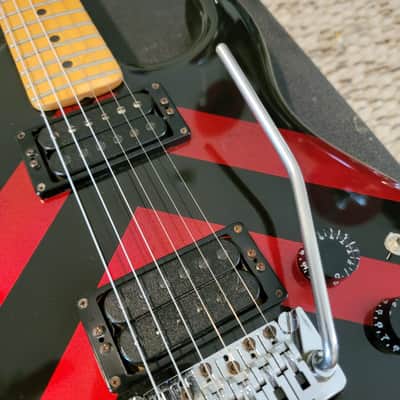 1983 Kramer Pacer Imperial USA Guitar Clean & All Original Factory Graphics "B" Plate image 8
