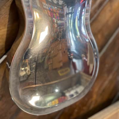 2018 National NRP Steel 12 Fret Single Cone Resonator with National Slimline Pickup image 10