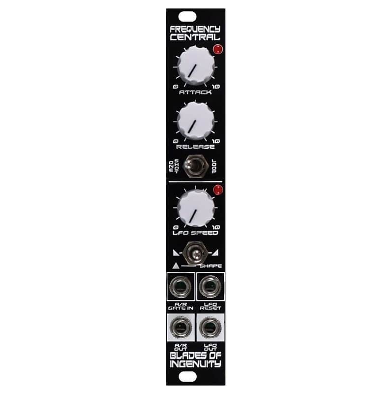 Frequency Central Blades of Ingenuity (ENV/LFO module) for Eurorack Modular 2022 Black image 1