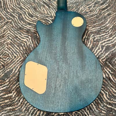 Epiphone Les Paul Traditional Pro IV  - Worn Pacific Blue image 11