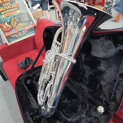 Besson Prodigy series BE165 4 Valve Euphonium - Silver image 8
