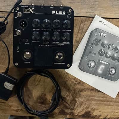 Gallien-Krueger PLEX 4-Band Active Bass Preamp Pedal 2019 Black image 1