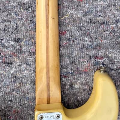 Fender Stratocaster 1976 - Blonde see trough body, Rosewood Fingerboard image 14