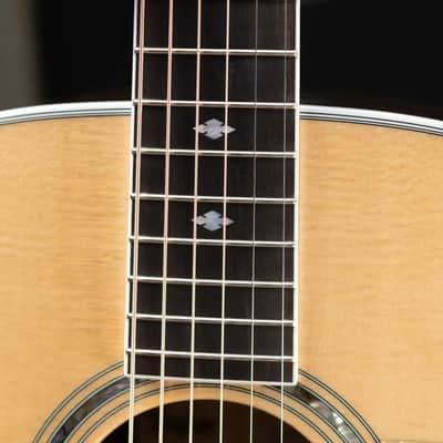 Taylor Legacy 815e Deep Body Jumbo Acoustic/Electric Guitar - Natural with Hardshell Case - Prototype image 10
