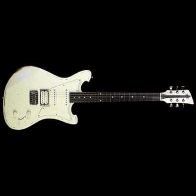 Wild Custom Guitars Wildmaster Electric Guitar Relic Olympic White Bild 7