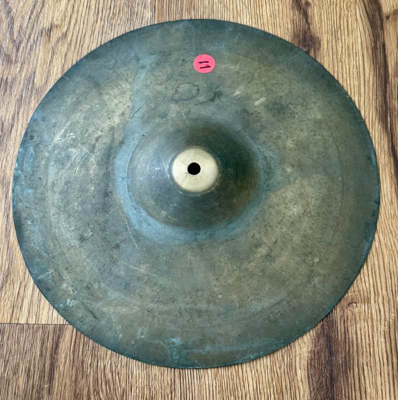 Vintage 12" Hi-Hat Splash Cymbal 500 grams image 1