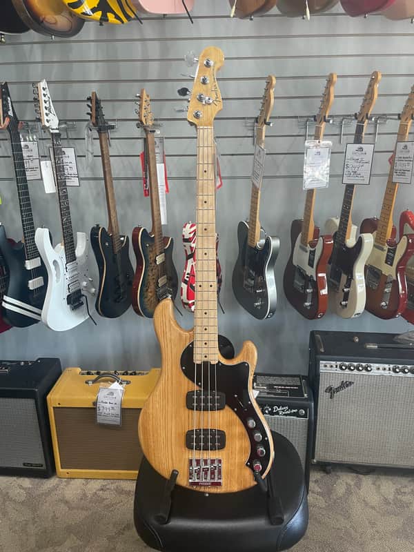 Used - Fender Deluxe Dimension Bass V with Maple Fretboard 2014 - 2016 - Natural image 1