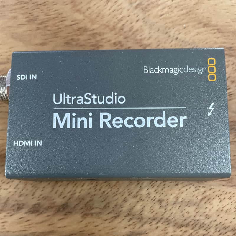 Blackmagic Desig UltraStudio mini recorder 2021 - Gray