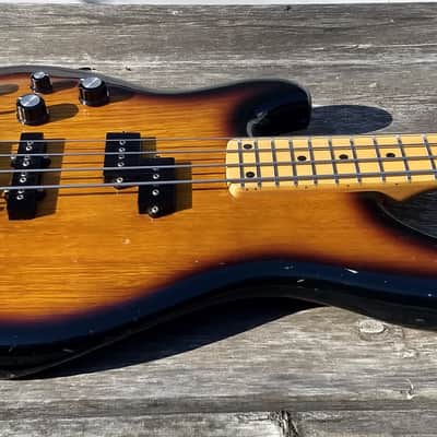 1981 Ibanez Roadster RS924 2-tone brownburst lefty image 4