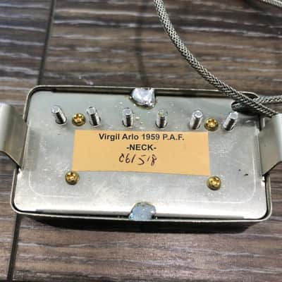 Barely Used - ORIGINAL 2019 Virgil Arlo 1959 PAF Humbucker Set! Antique Nickel. NOT TONE SPECIFIC image 2