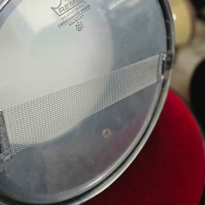 Tama MP125ST 5x12" Mike Portnoy Melody Master Signature Steel Snare Drum 2010s - Hammered Black image 6