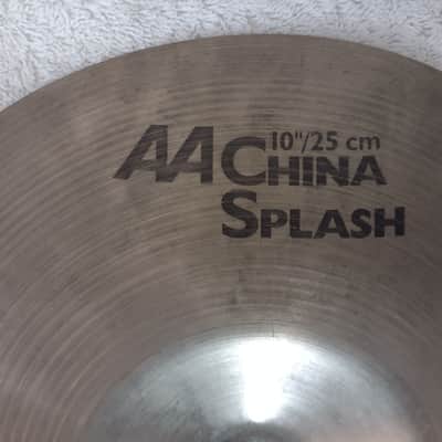 Sabian AA 10" China Splash Cymbal - Natural image 8