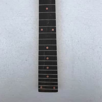 Maple Wood Guitar Neck with Rosewood Fretboard Red Headstock image 3