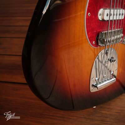 Fender Japan Bass VI Sunburst 1996 image 14