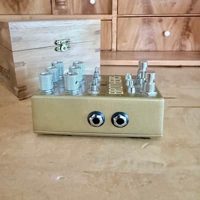 Chase Bliss Audio Brothers dual stage drive pedal midi 2023 - Gold image 3