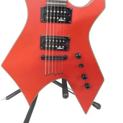 B.C. Rich Warlock Special Edition Invisibolt Flat Top 2007 Matte Red image 3