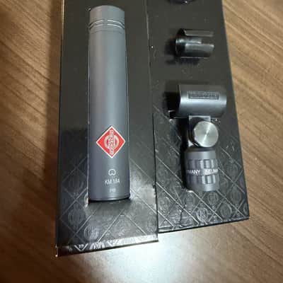 Matte Black Neumann KM 184 Small Diaphragm Cardioid Condenser Microphone 1993 - Present - Matte Black image 1