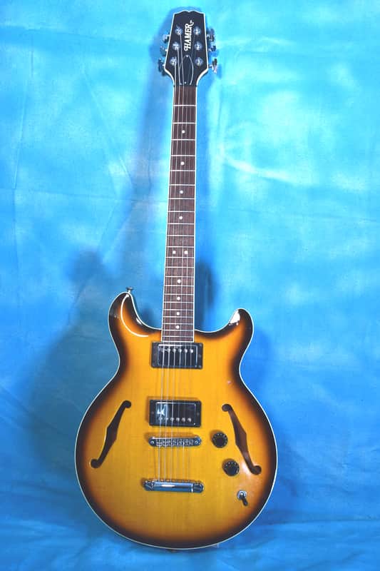 Hamer NewPort Pro JazzC 2000 - Jazzburst image 1