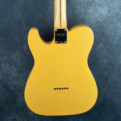 Fender Custom Shop 51 Nocaster Journeyman Relic Nocaster Blonde 57 Soft V Neck R149741 imagen 4