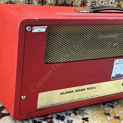 1969 Marshall - Superbass Halfstack Custom Color - ID 3780 image 13