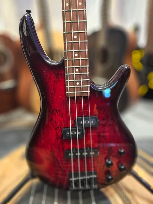Ibanez GSR200SM-CNB - Charcoal brown burst image 1