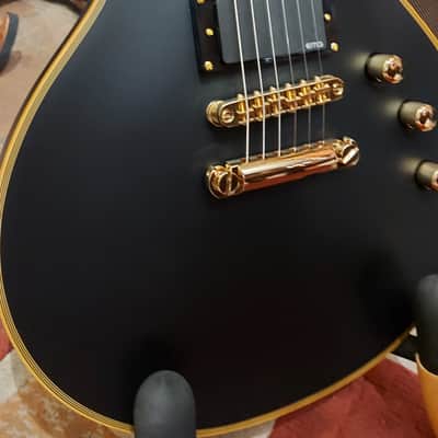 ESP LTD EC-1000 with Ebony Fretboard - Vintage Black image 2