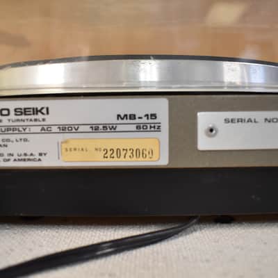 Micro Seiki MB-15 Stereo Turntable image 7