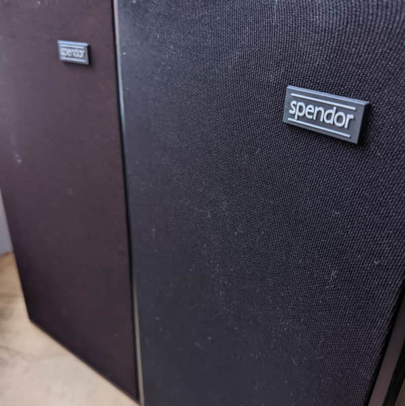 Spendor SP3/1P Rare UK Audiophile Speakers Pair Tested Circa 1996 image 1