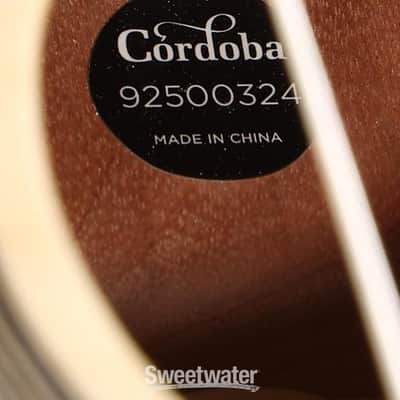 Cordoba Fusion 12 Exotic Top Nylon-string Acoustic-electric Guitar - White Sands (Fus12ExWSd1) image 2