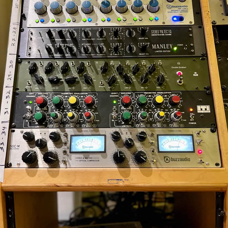 ITI ME-230 Parametric mastering equalizer stereo discrete analog EQ George Massenburg Burgess MacNeal Sontec image 1